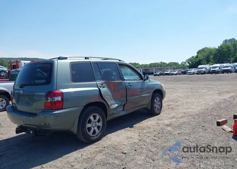 2004 Toyota Highlander V6 from USA, damaged, VIN JTEEP21A340054639